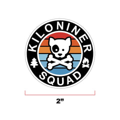 Mini ADVENTURE DOG & CROSSBONES Morale Patch